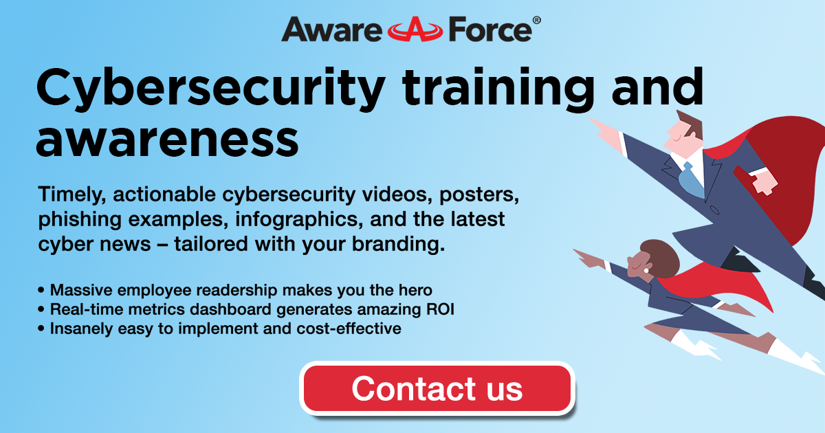 Cybersecurity awareness and training