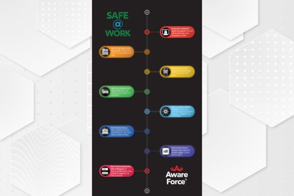 Safe @ work with 8 colorful tips
