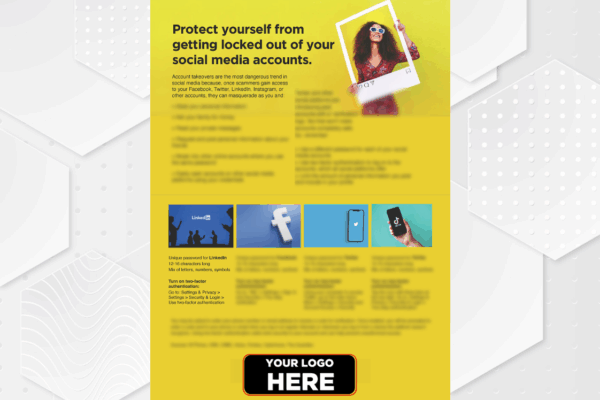 how to prevent being locked out of your social media accounts