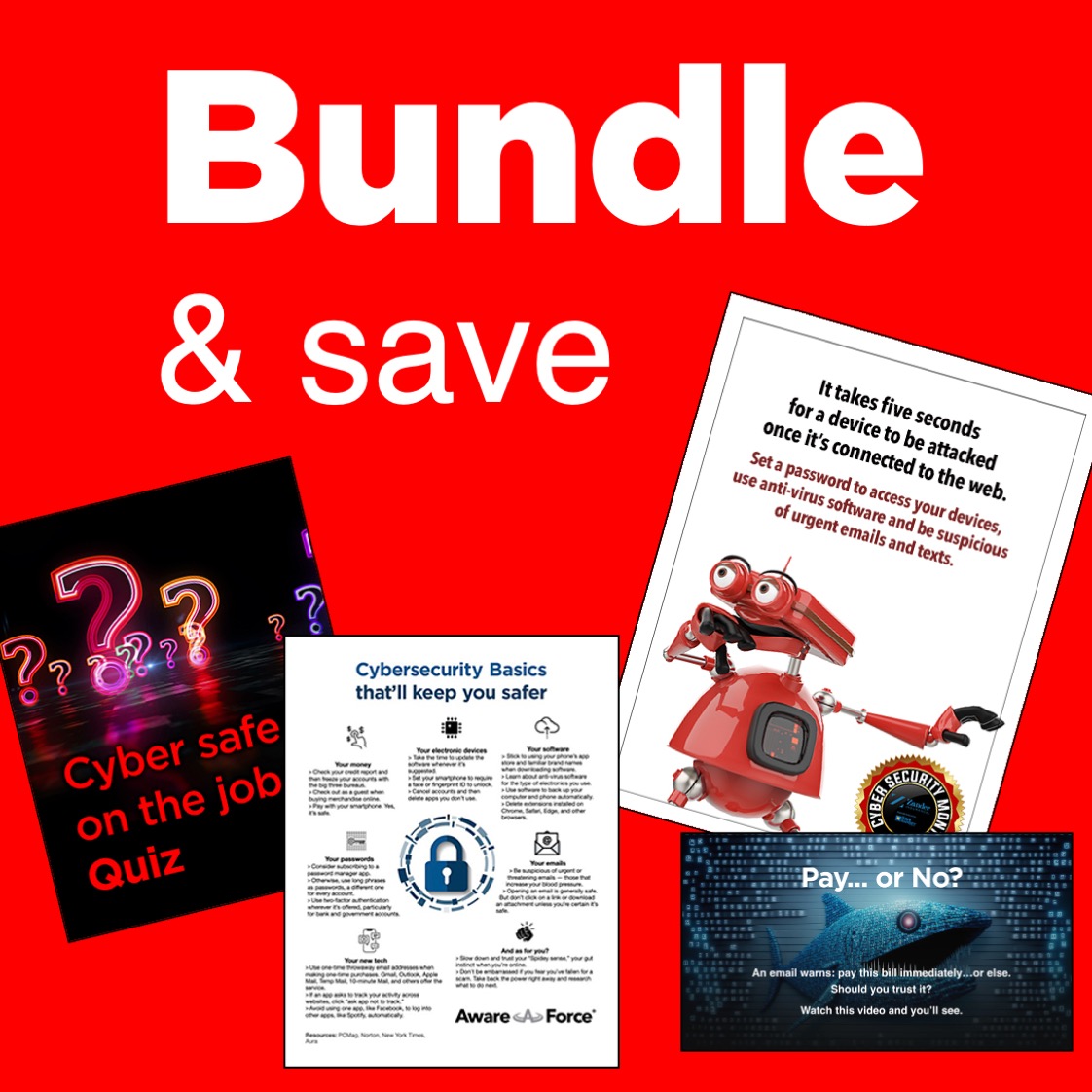 Bundle and Save with four product images