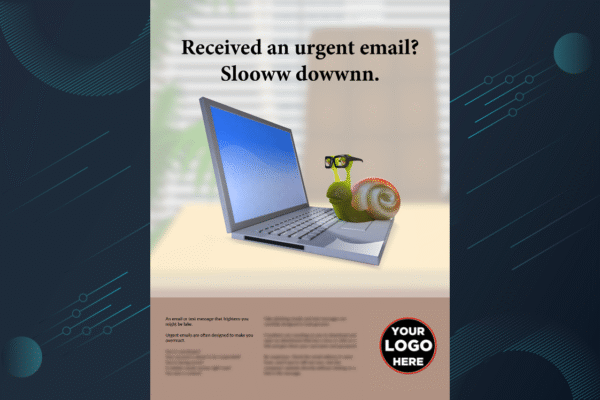 Phishing Poster (Snail)