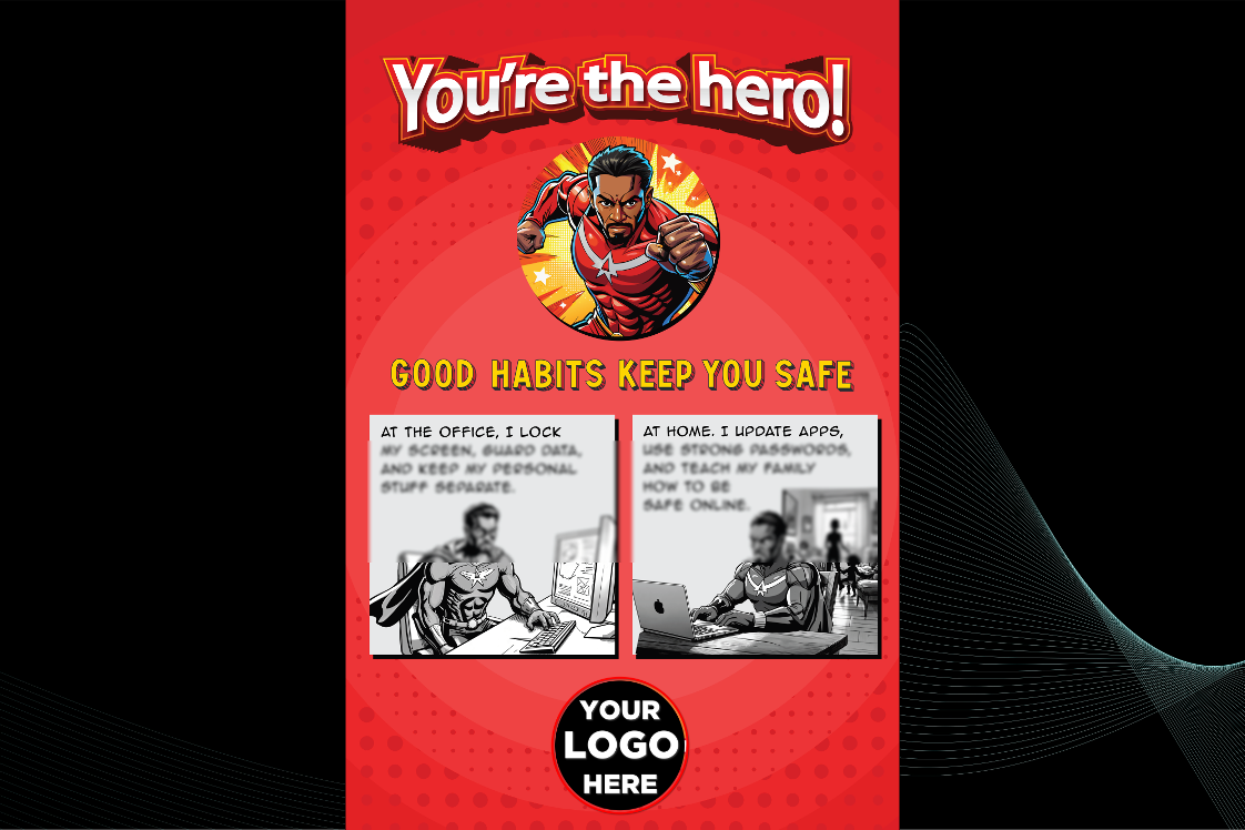 Good cyber habits poster