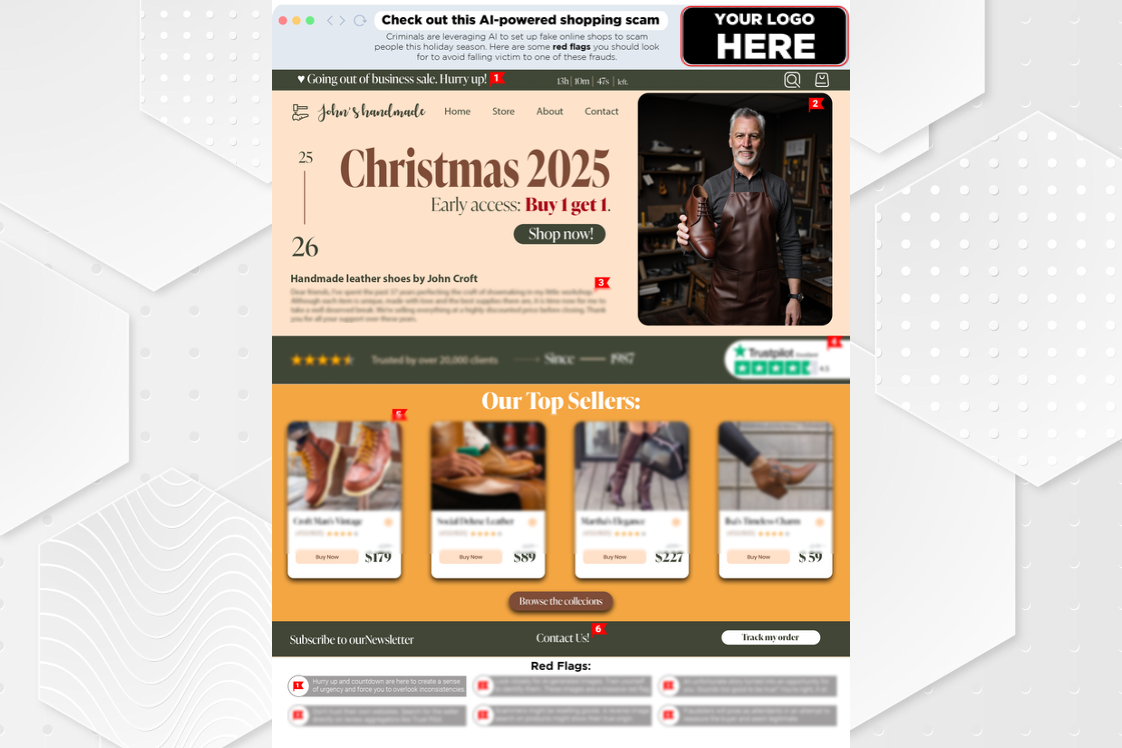 AI discount store scam thumbnail