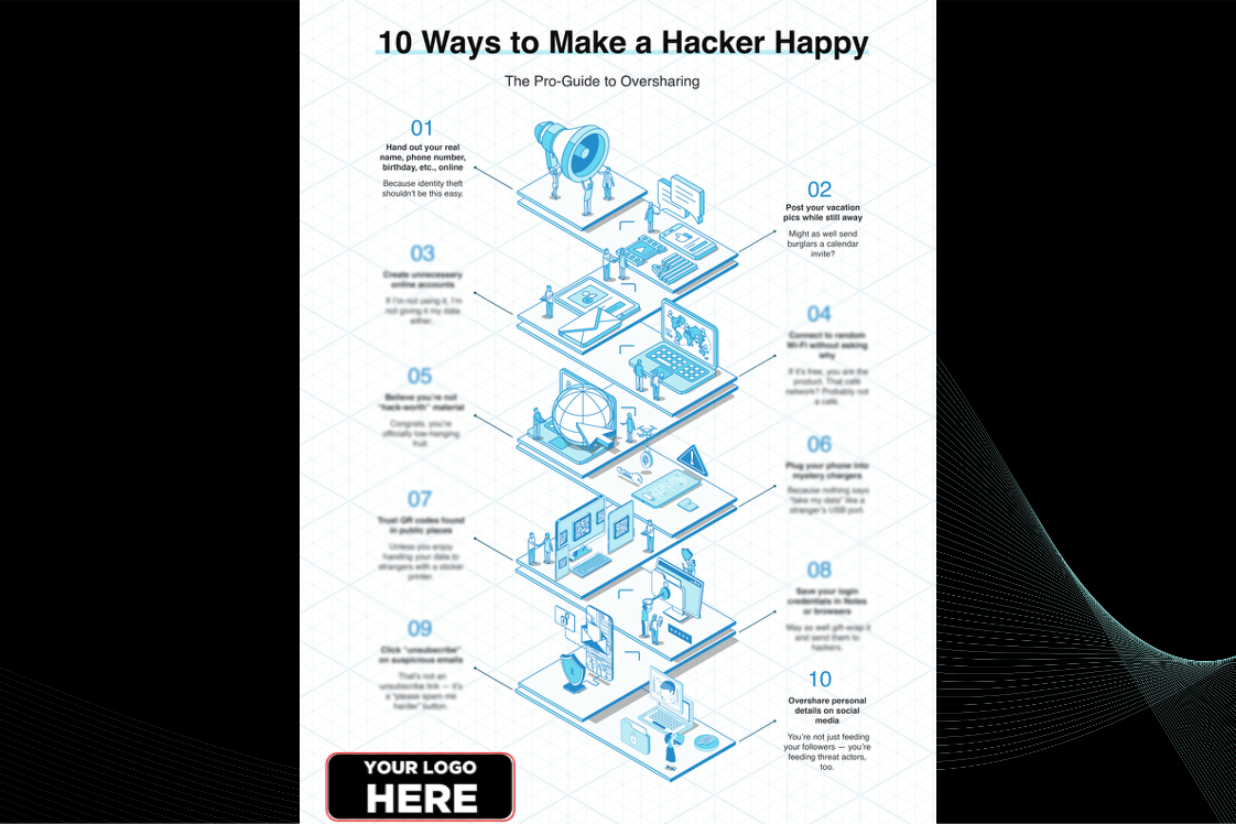 10 security mistakes that make hackers happy
