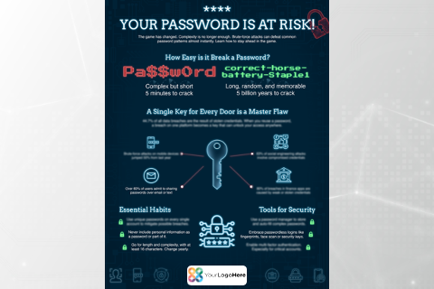 your password is at risk infographic thumbnail